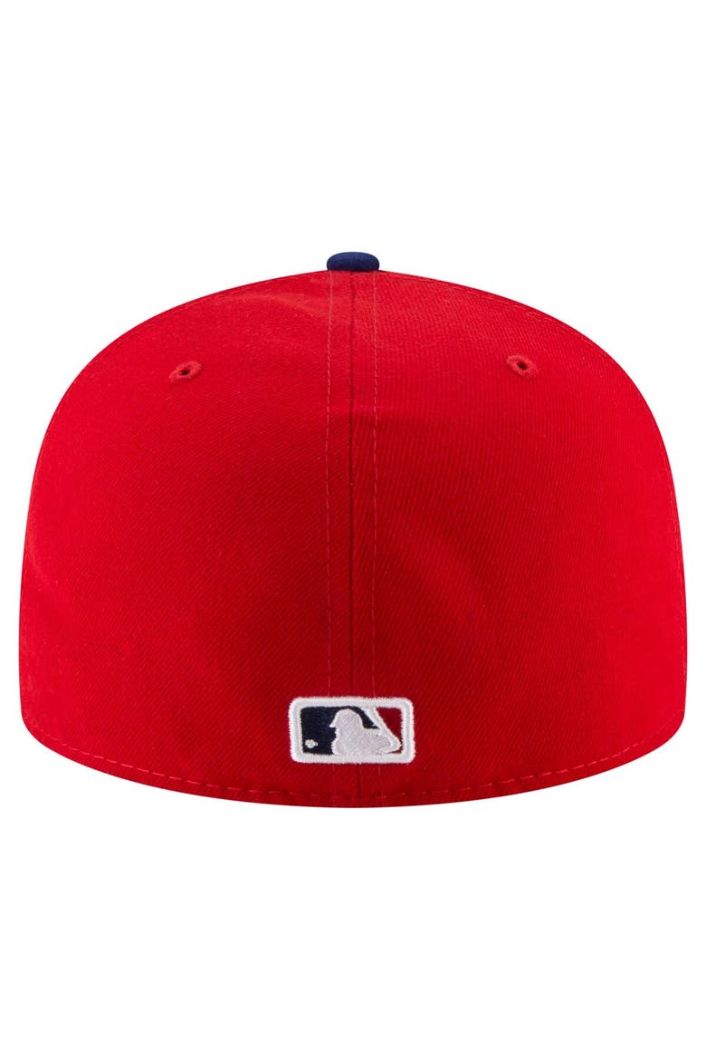 Men's New Era Bryce Harper Red Philadelphia Phillies 2025 Player’s Weekend 59FIFTY Fitted Hat, Alternate, color, Red