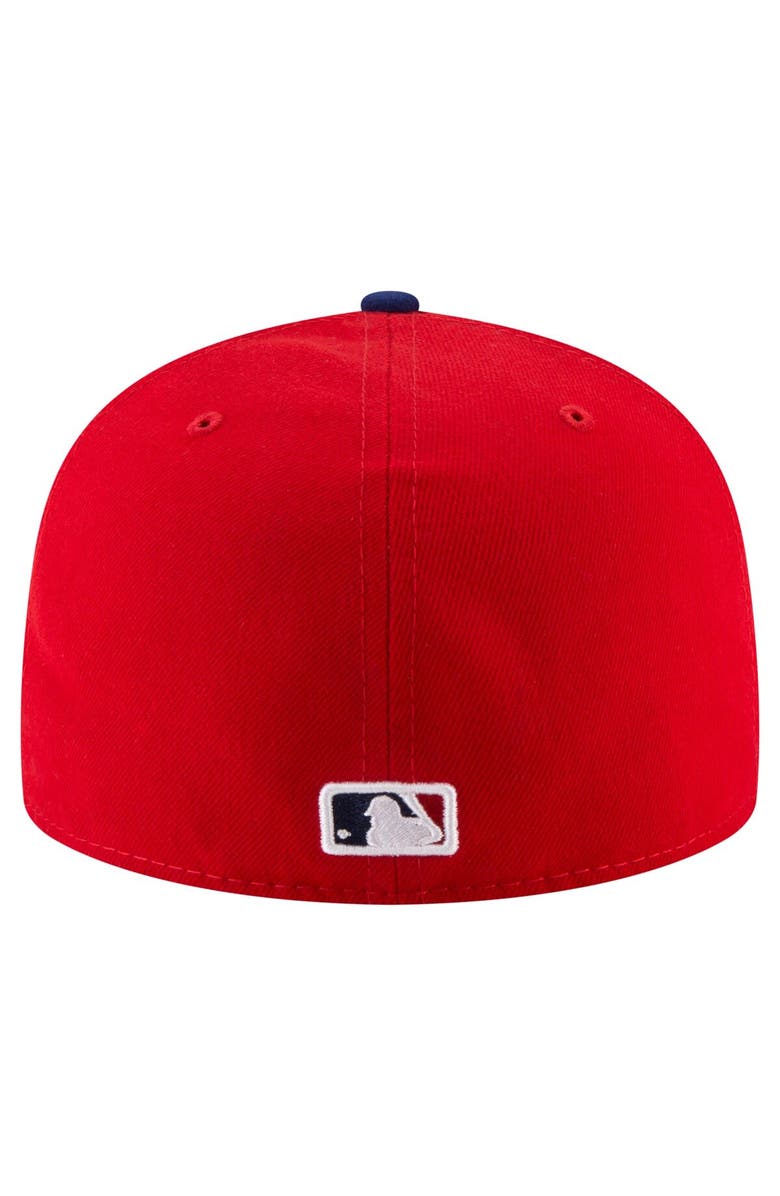 New Era Men's New Era Bryce Harper Red Philadelphia Phillies 2025 Player’s Weekend 59FIFTY Fitted Hat, Alternate, color, Red