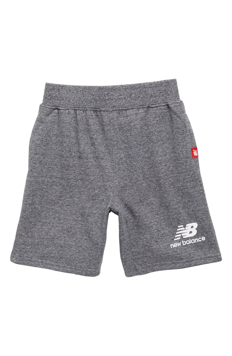 New Balance Kids' Core Fleece Shorts, Main, color,