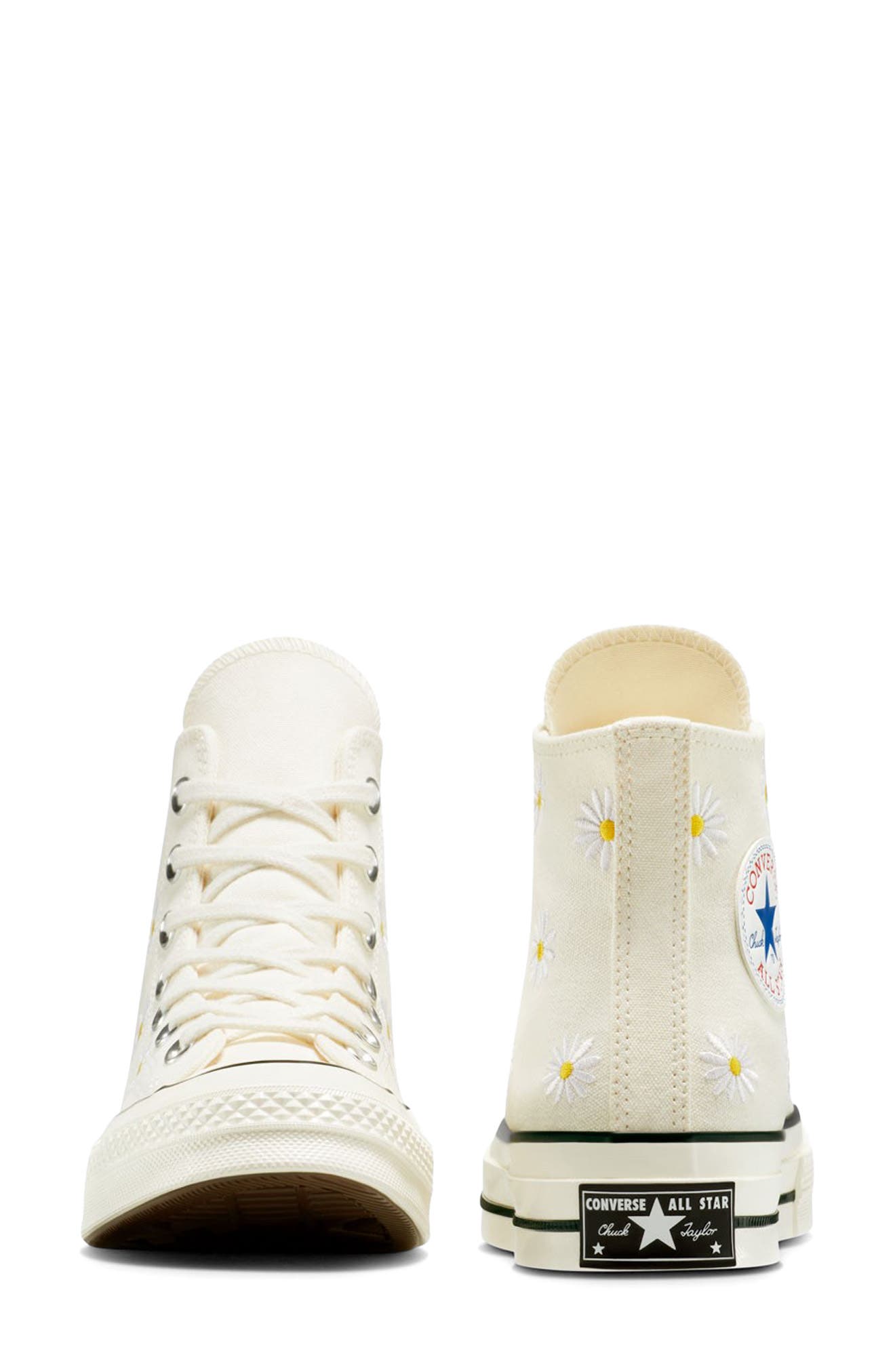 Converse Chuck 70 Canvas High Top Sneaker, Alternate, color, Egret/ White/ Black