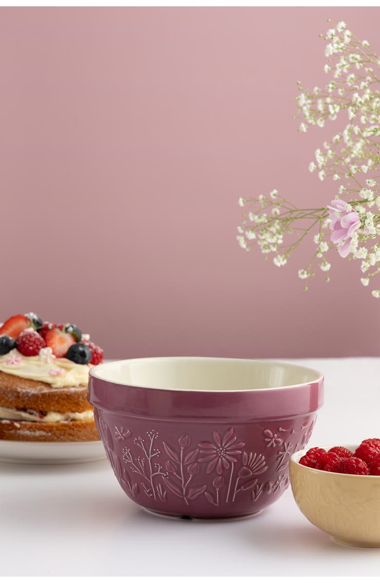 MASON CASH In The Meadow Size 36 All Purpose Bowl, 6.25-Inch, Alternate, color, Pink