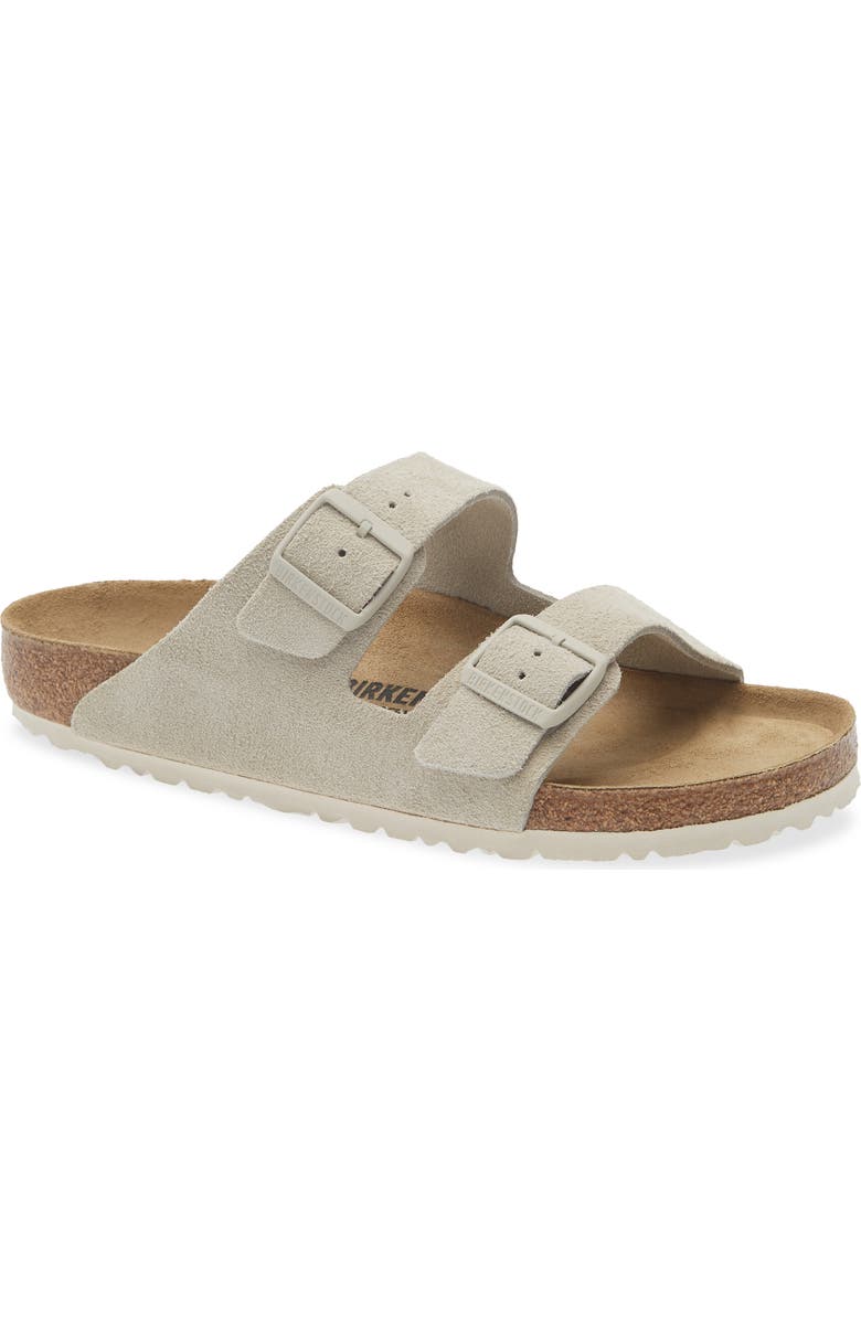 Birkenstock Arizona Slide Sandal, Main, color, Oyster