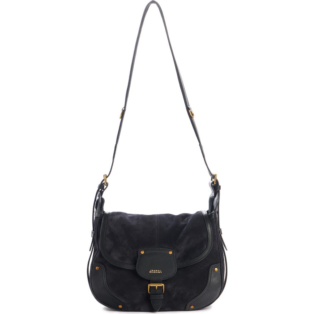 Isabel Marant Sierra Shoulder Bag In Black
