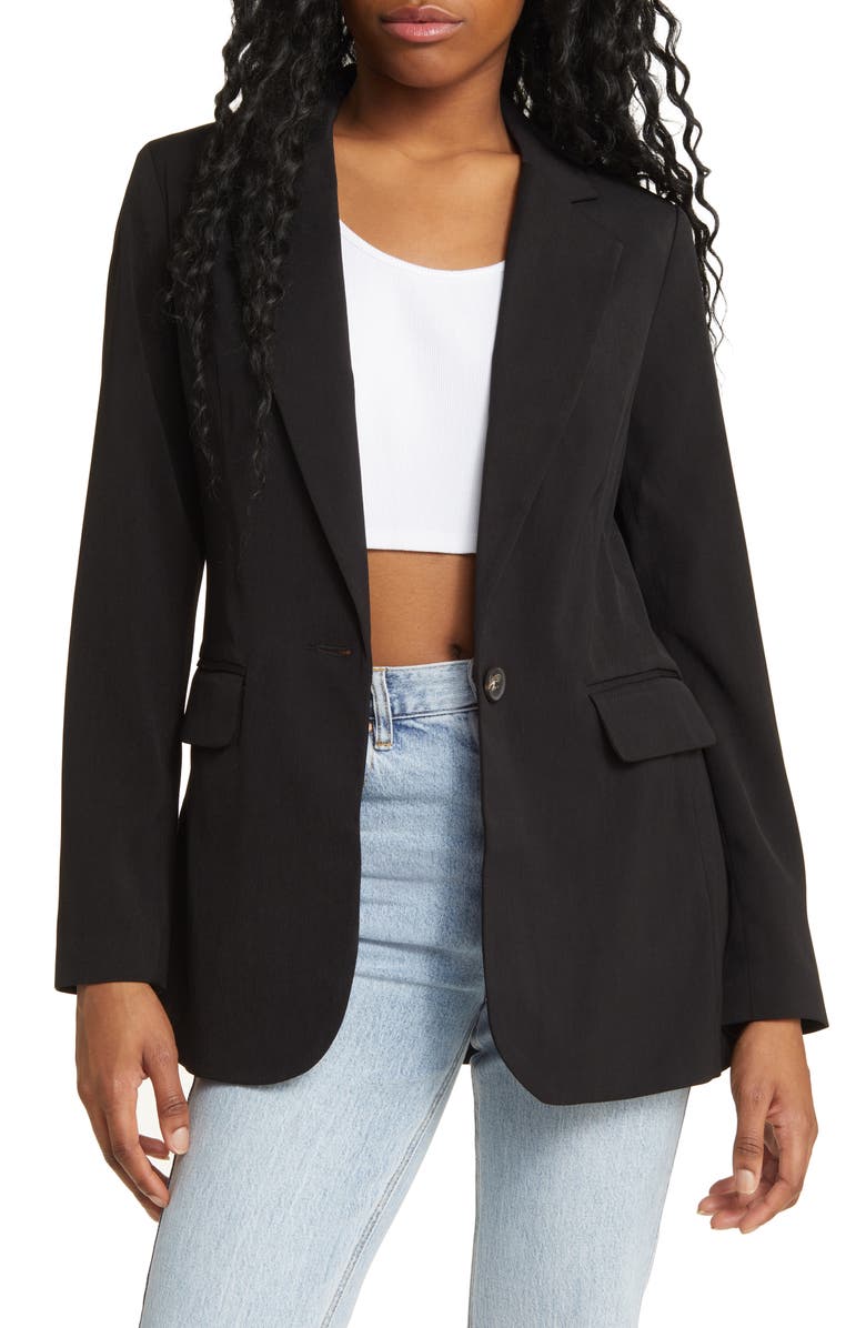 Topshop Tailored Slim Fit Blazer, Main, color,