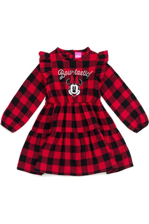 Minnie Mouse Holiday Long Sleeve Dress