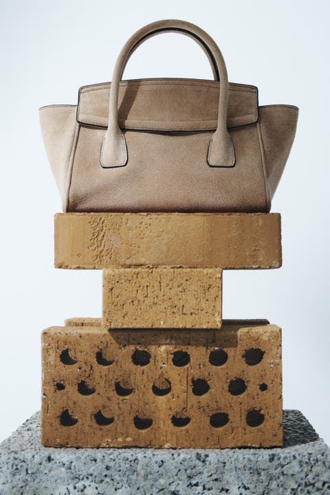 Suede Crossbody Bag