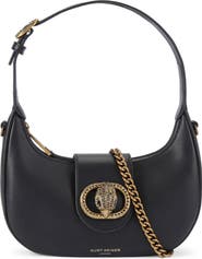 Kurt Geiger London Small Chelsea Leather Hobo Bag