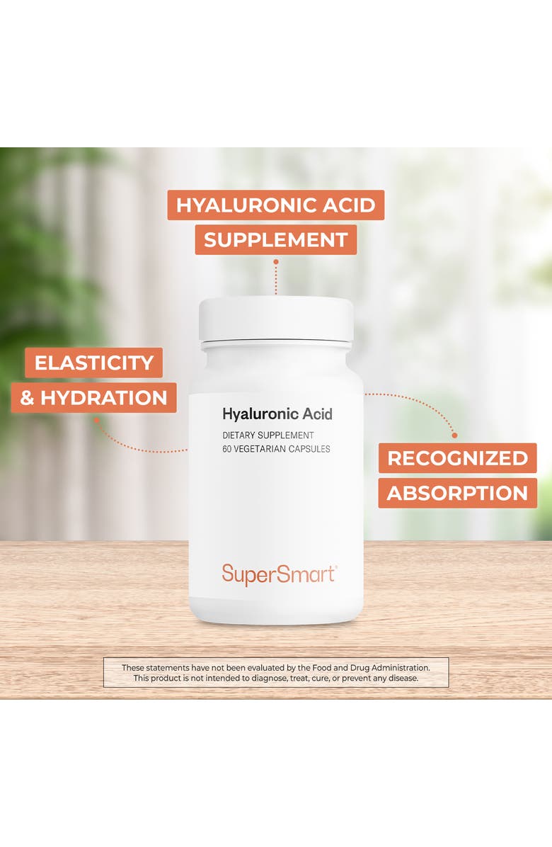 SuperSmart Hyaluronic Acid Supplement, Alternate, color, NO COLOR