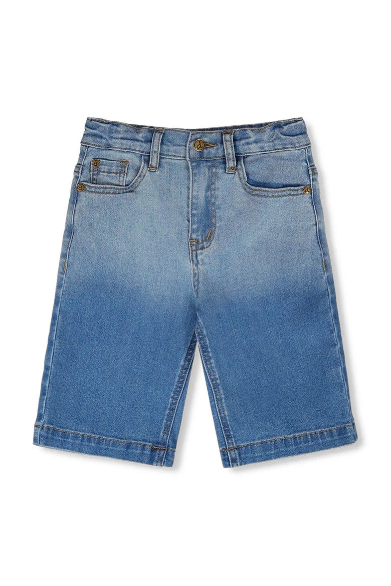 Stretch Gradient Jean Bermuda, Main, color, Grey To Blue Gradient