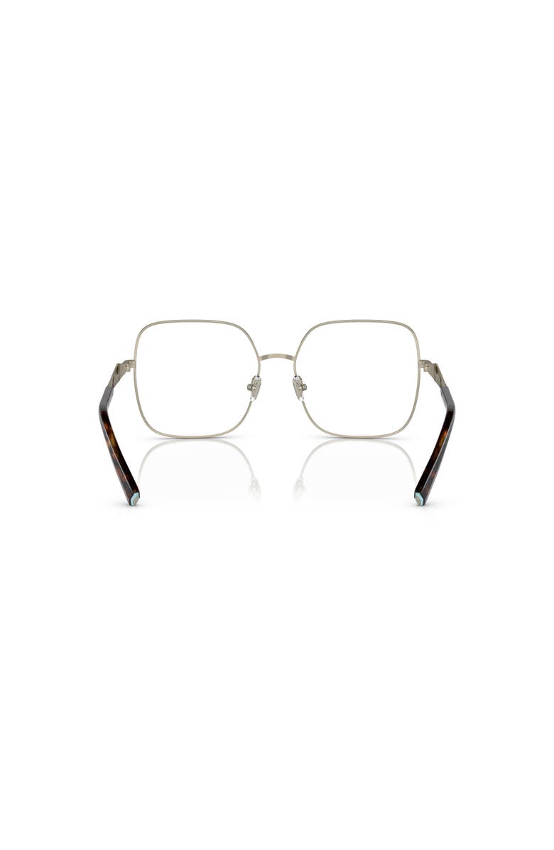Tiffany & Co. 54mm Square optical glasses, Alternate, color, Gold