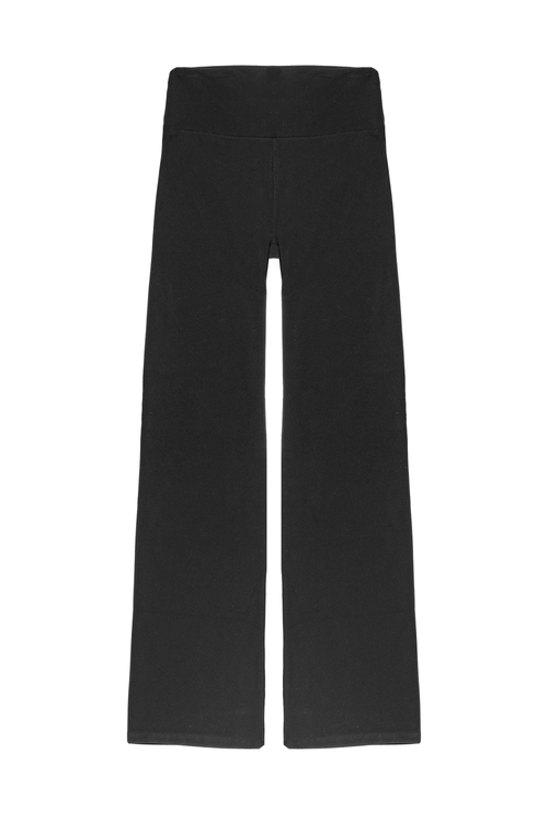 Cheeky Cherry Leakproof Everyday Liner Straight Pants In Black