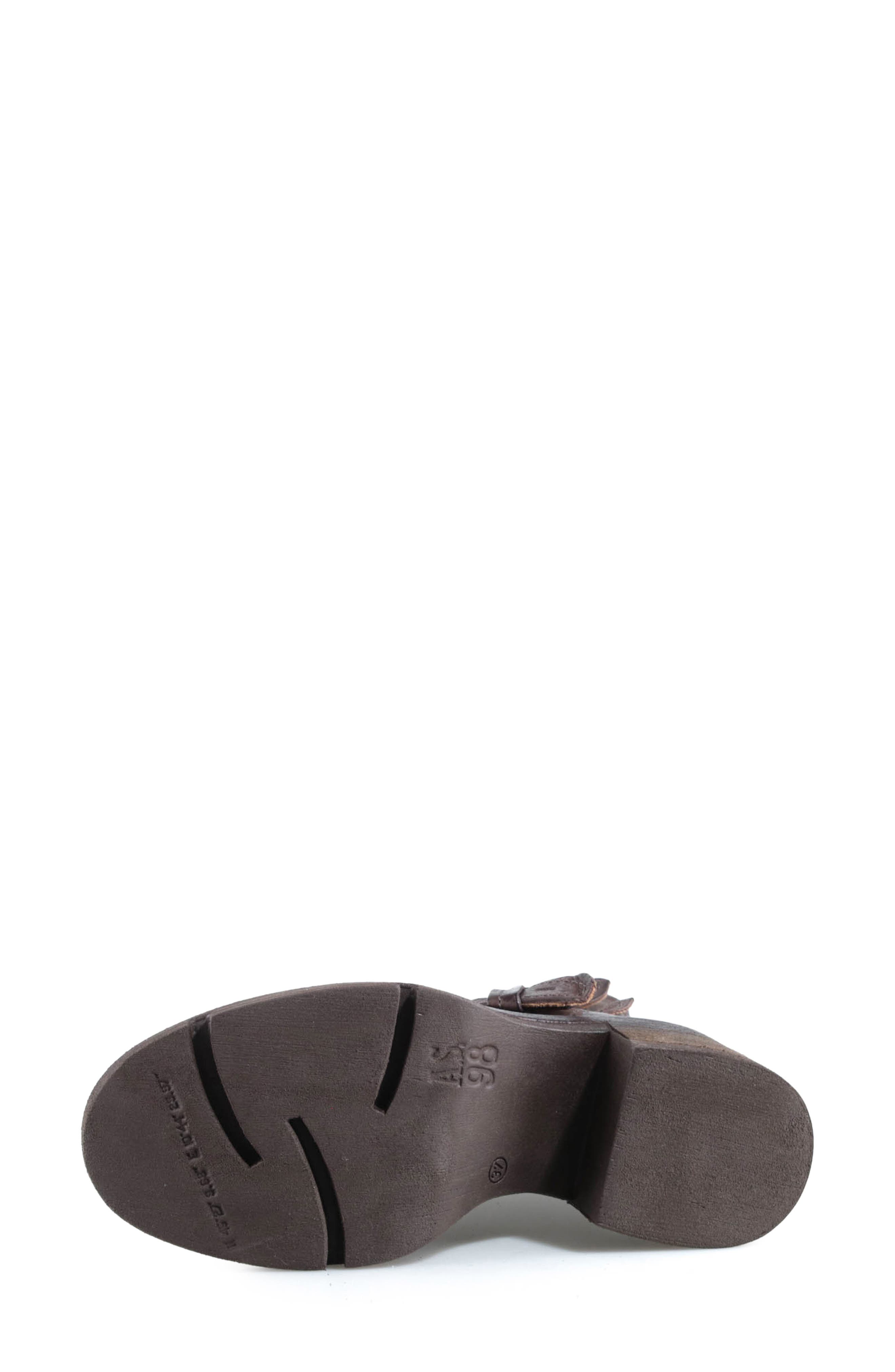 Elroy Leather Boot, Alternate, color, BROWN