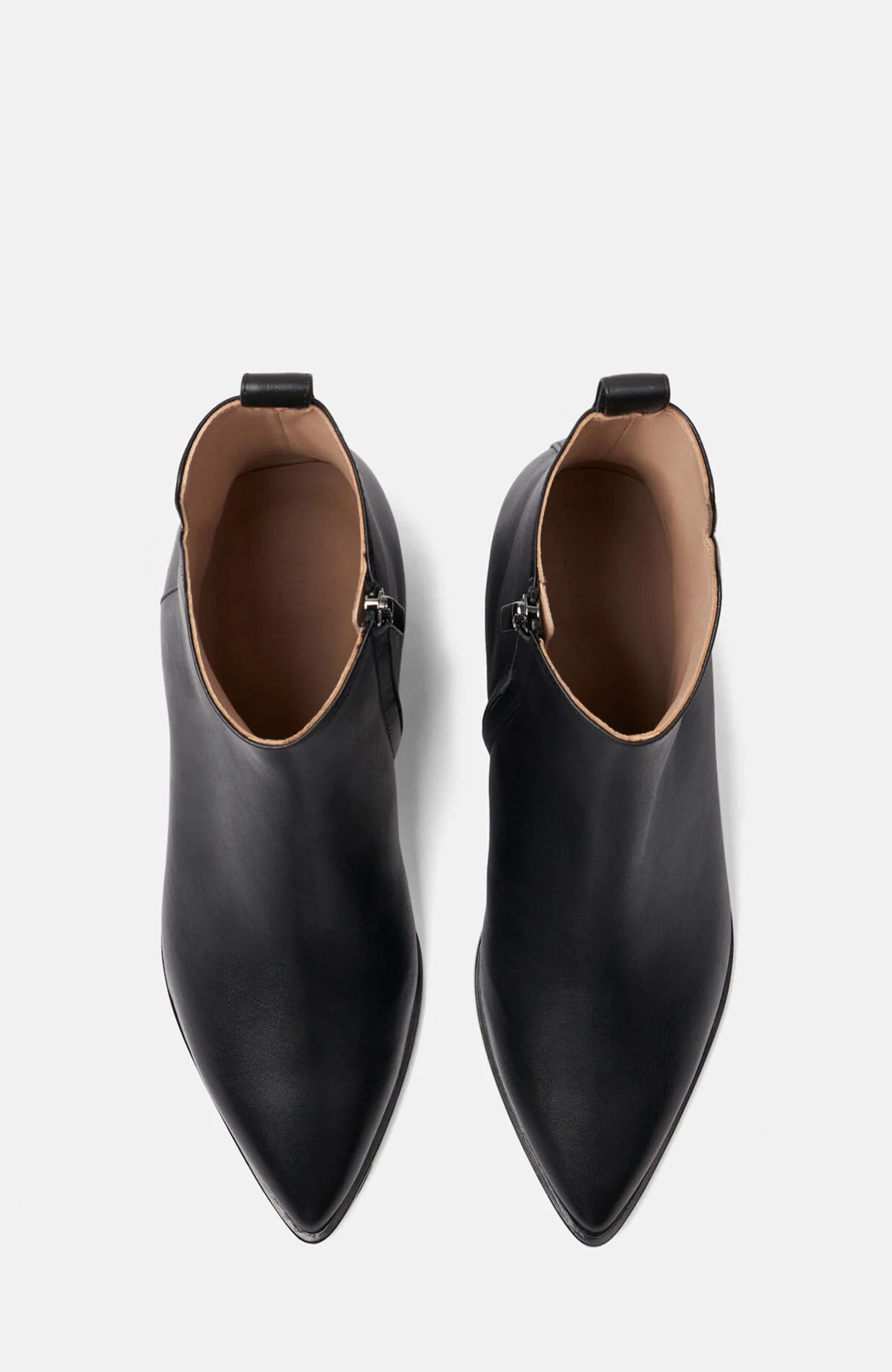 SCAROSSO Alba Boots, Alternate, color, Black - Calf