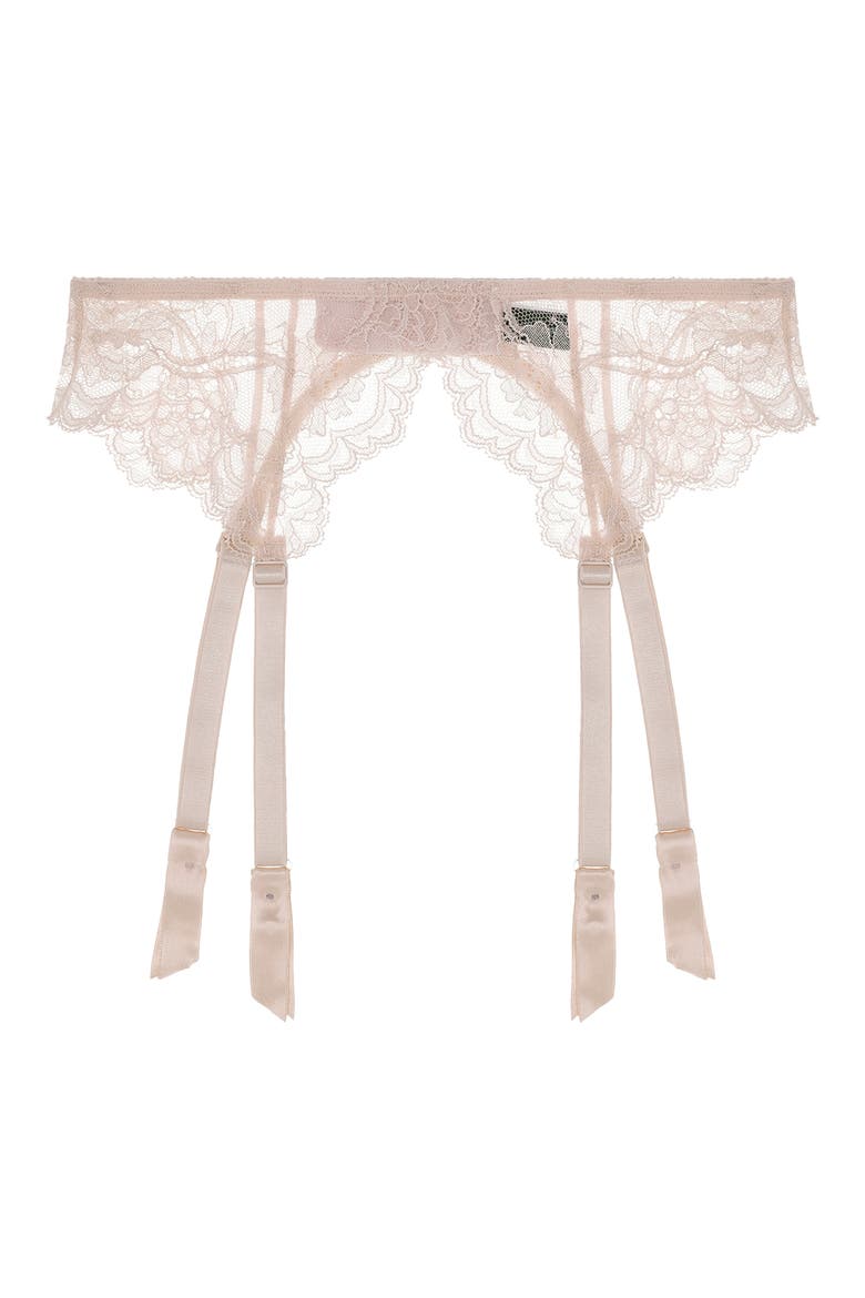 Anais Suspender Belt, Main, color, PETAL