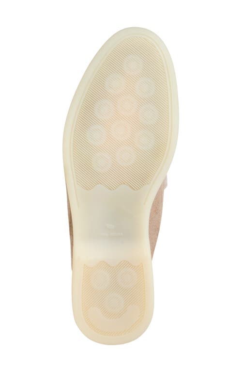 Bruno Magli Palmer Genuine Shearling Lined Mule In White