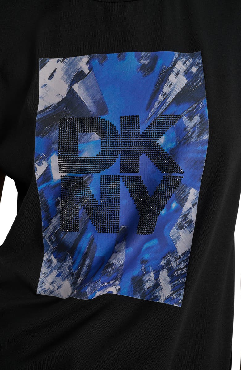 DKNY Skyscraper Graphic T-Shirt, Alternate, color, Black