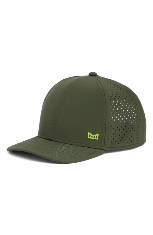 Melin A-game Icon Hydro Performance Snapback Hat In Kombu Green