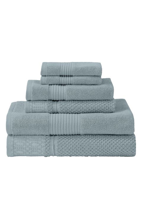 Jacquard 6-Piece Towel Set