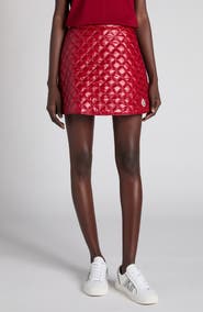 Moncler Quilted Miniskirt