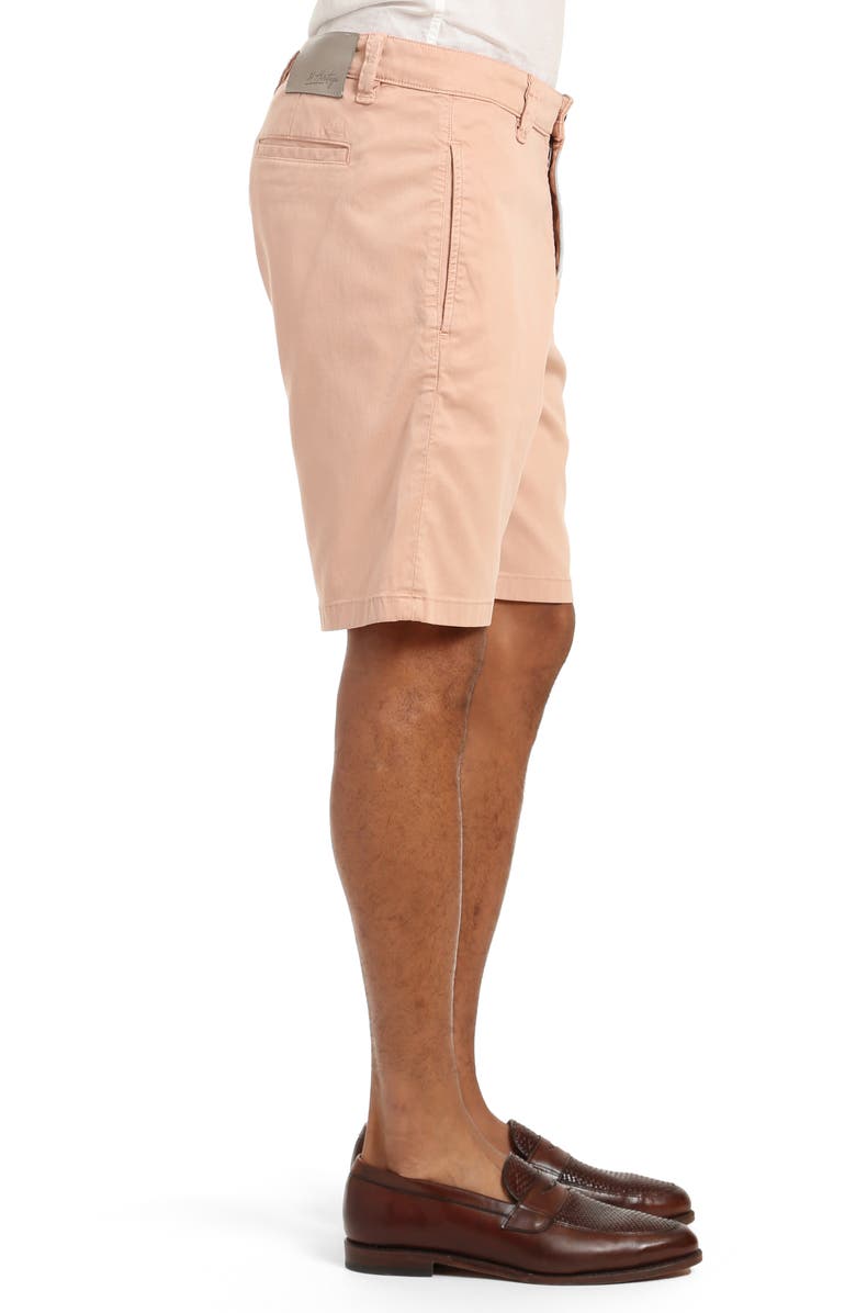 34 Heritage Nevada Chino Shorts, Alternate, color, Rose Soft Touch