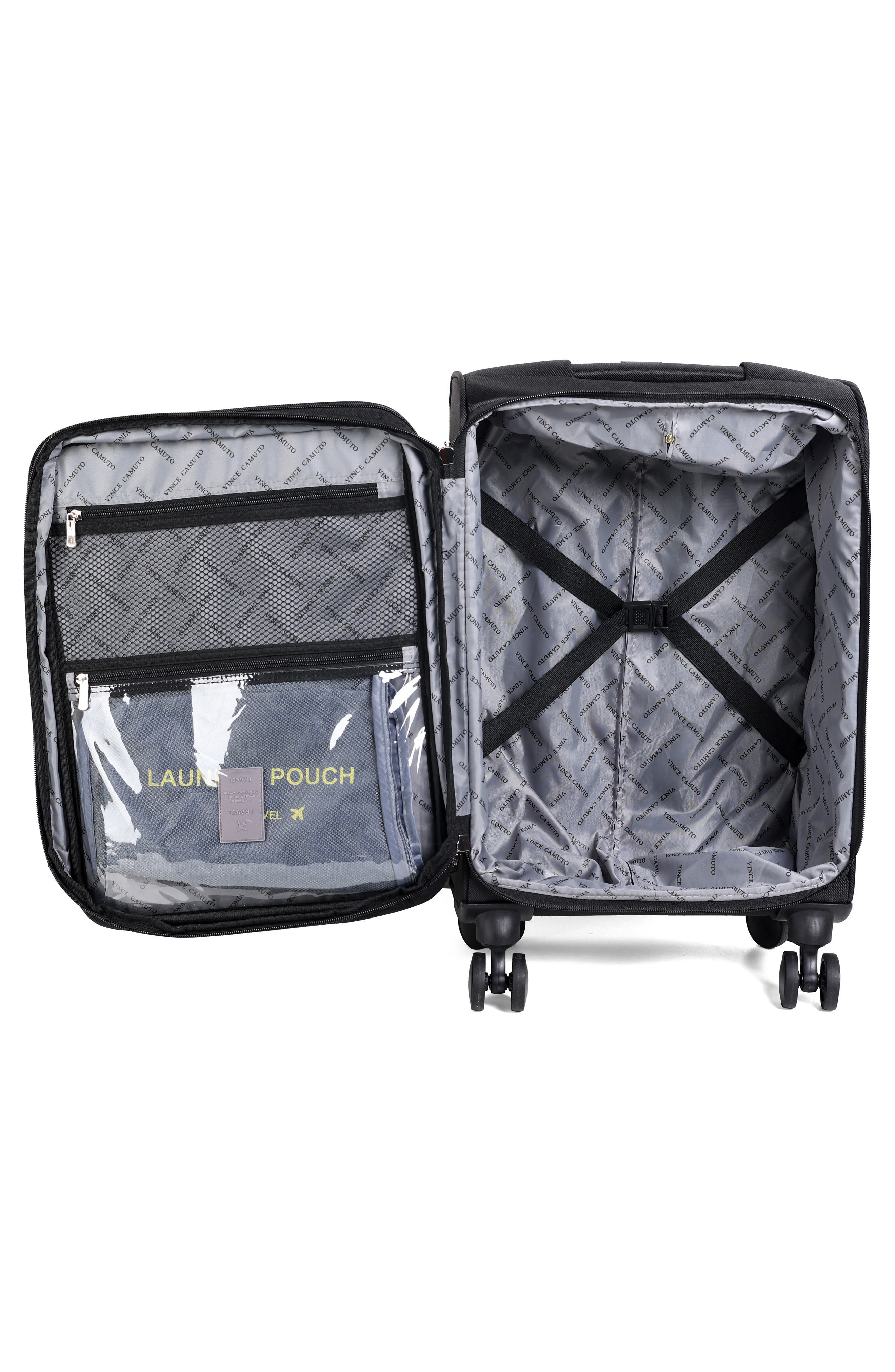 Vince Camuto Set of Two Ivor Softshell Spinner Suitcase, Alternate, color, 