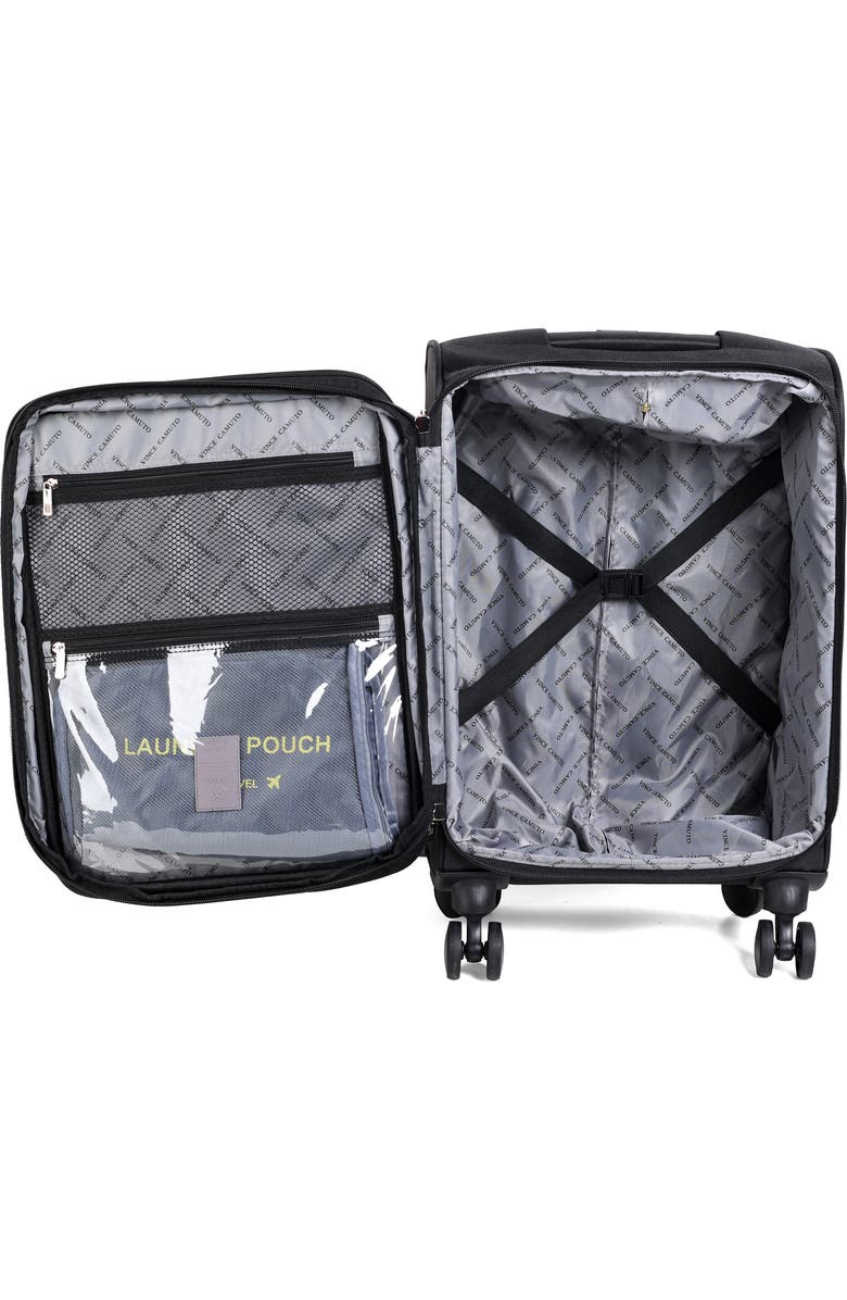 Vince Camuto Set of Two Ivor Softshell Spinner Suitcase, Alternate, color,