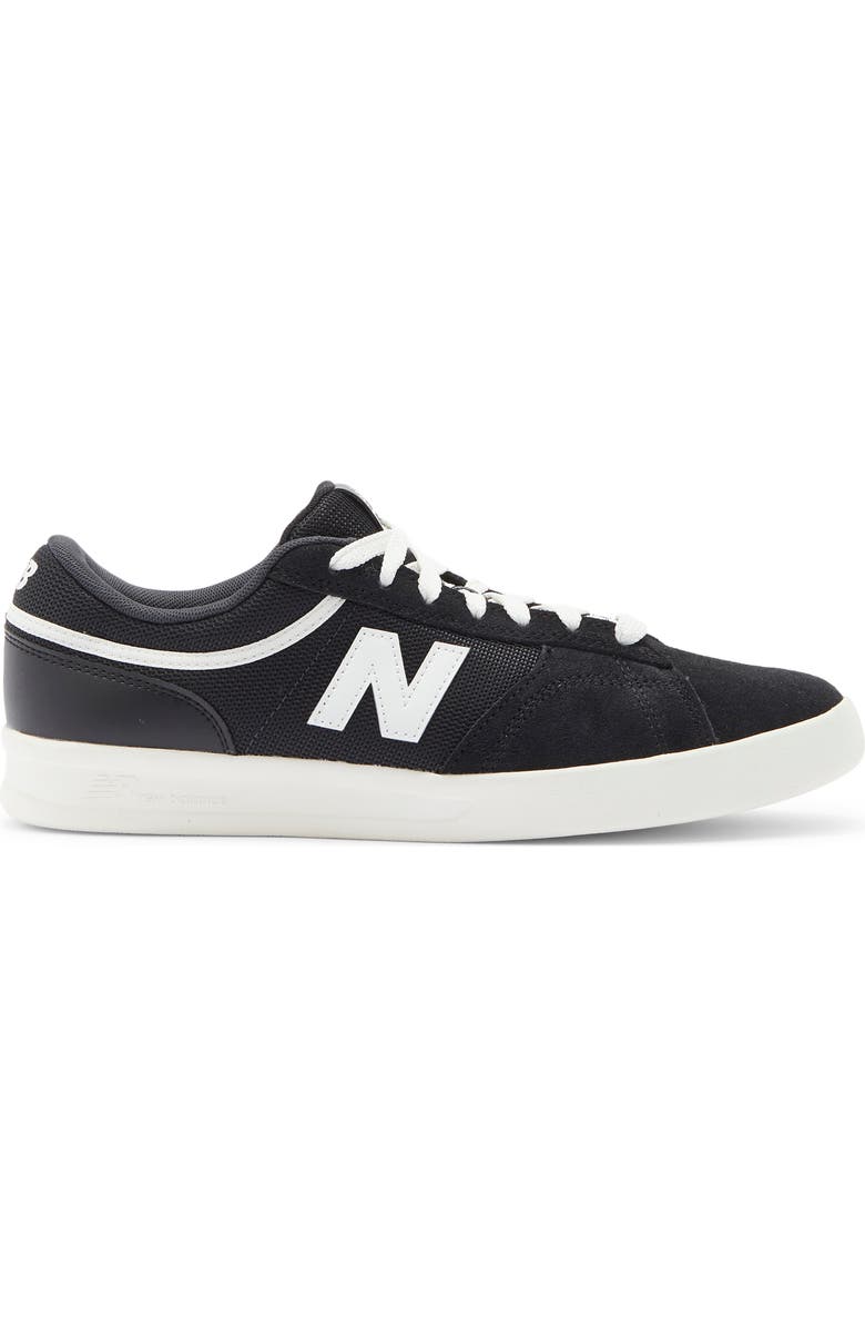 New Balance 430 Sneaker, Alternate, color, Black/ White