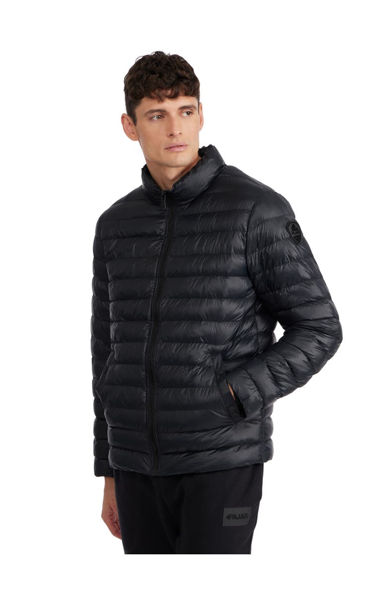 Pajar Men's Altair Mid Length Parka with Welded Detail and Detachable Hood, Alternate, color, Black