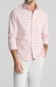 UNTUCKit Kilpatrick Check CottonTek™ Performance Button-Up Shirt