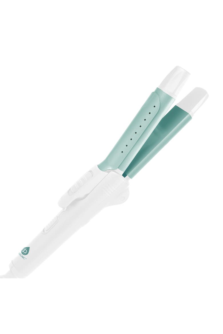 Hair Straightener and Curler, Main, color, Aqua