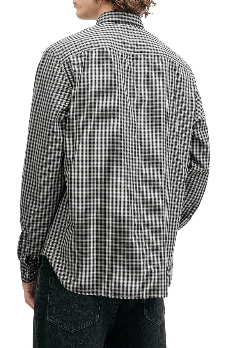 AllSaints Neo Check Button-Up Shirt, Alternate, color, 