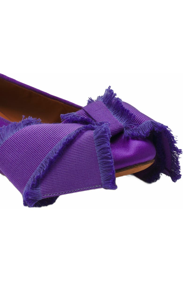 Lanvin Ballerina Flat With A Satin Bow, Alternate, color,