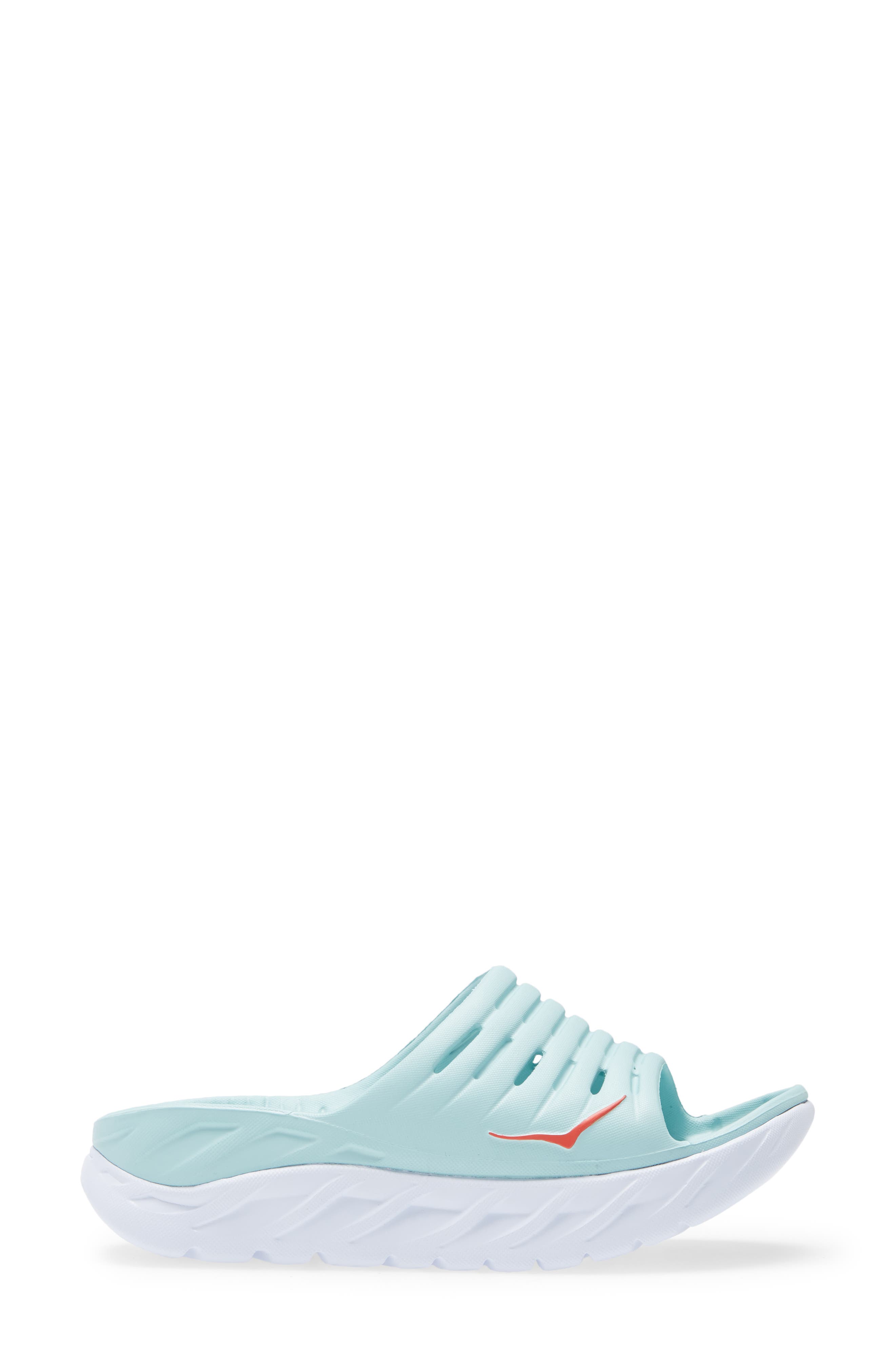 Ora Recovery Sport Slide, Alternate, color, EGGSHELL BLUE/ WHITE