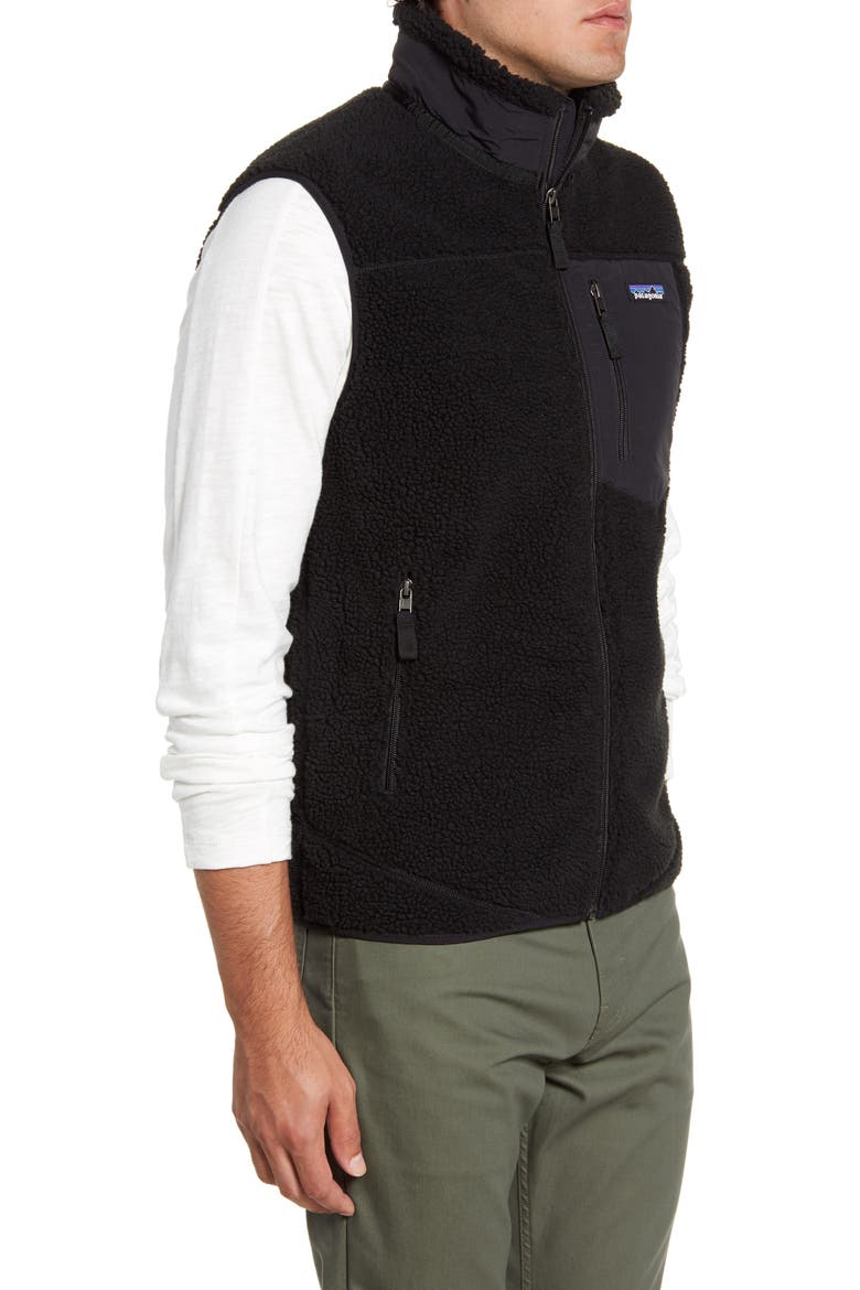 Classic Retro-X® Windproof Vest, Alternate, color, BLACK/ BLACK