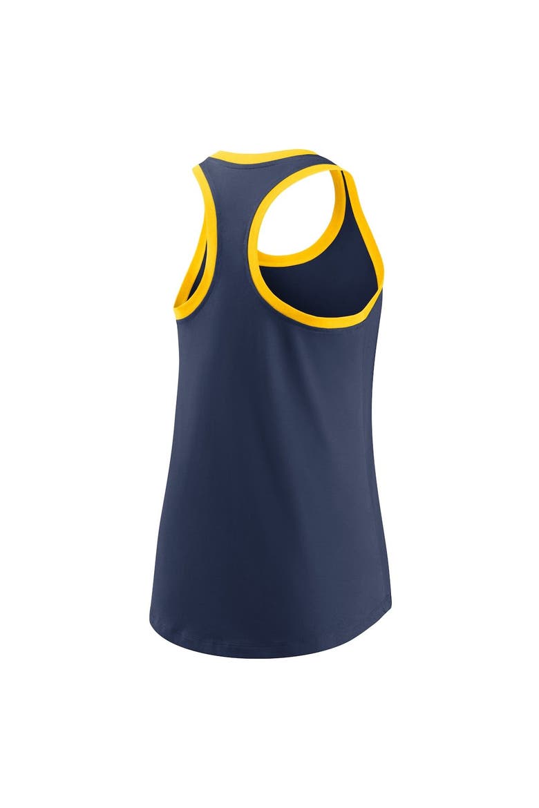 Women's Nike Navy Milwaukee Brewers Tech Tank Top, Alternate, color, Navy