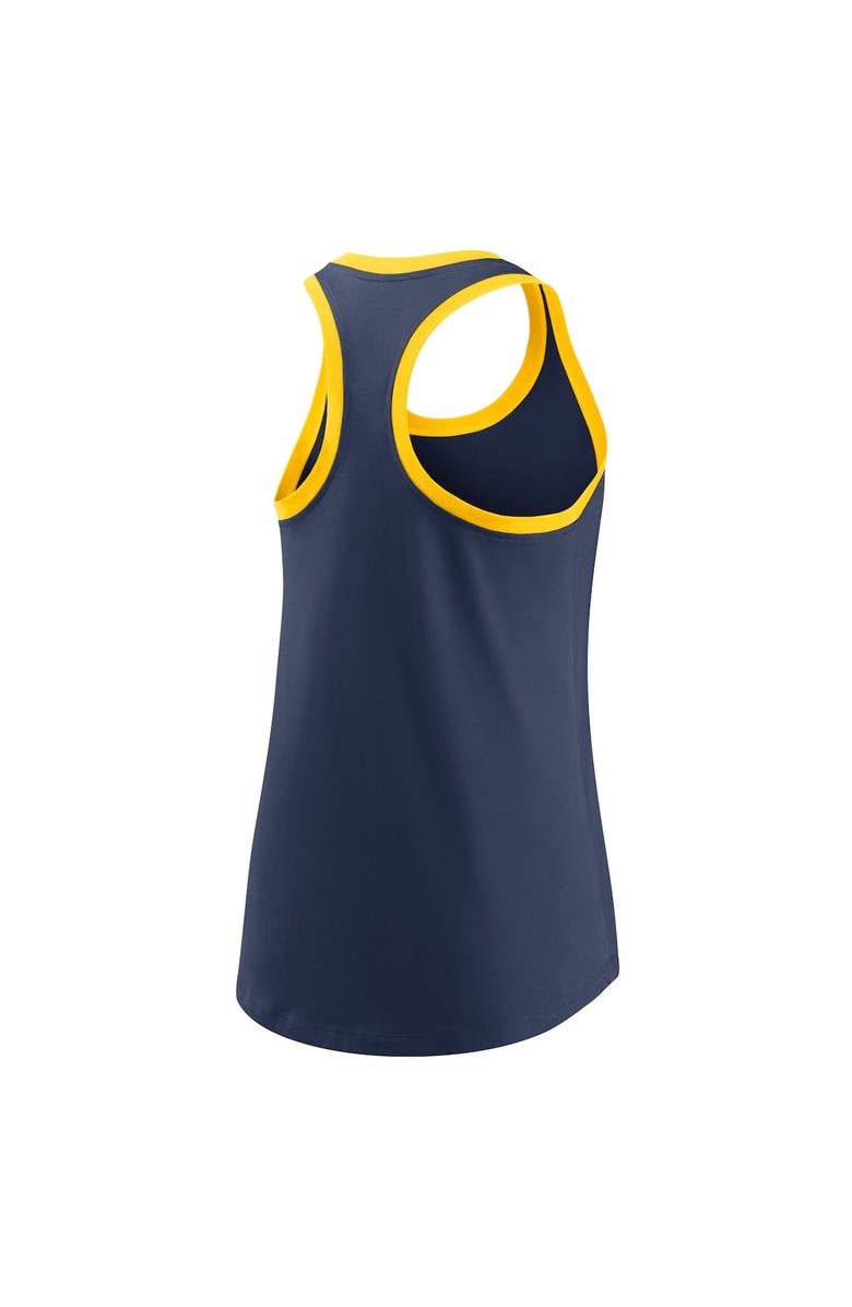 Nike Women's Nike Navy Milwaukee Brewers Tech Tank Top, Alternate, color, Navy