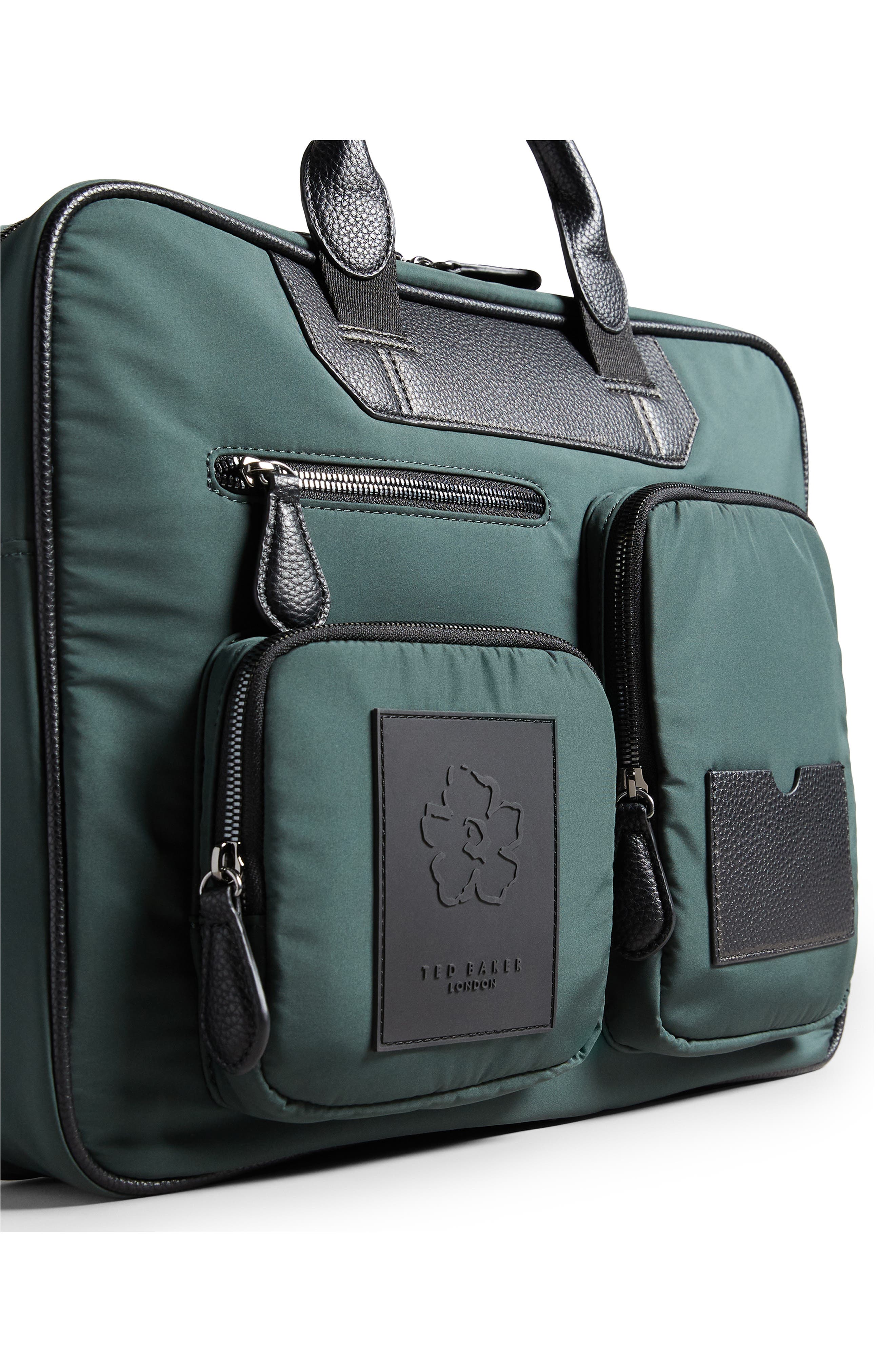 Mover Modular Document Bag, Alternate, color, DARK GREEN