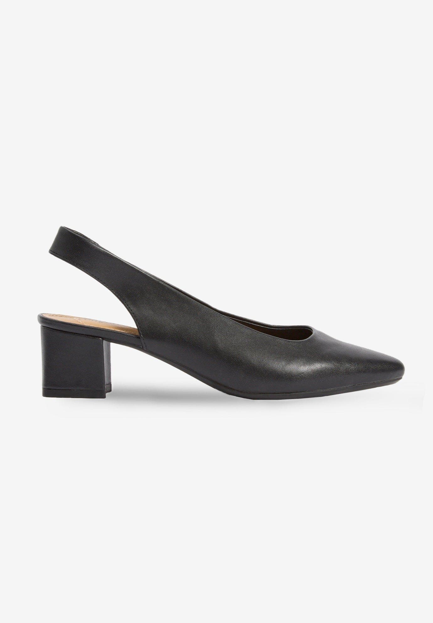 Comfortview The Mea Slingback, Alternate, color, Black