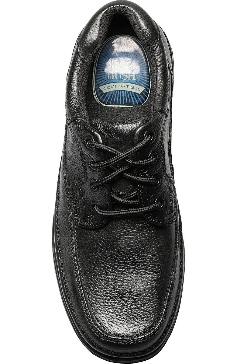 NUNN BUSH Cameron Moc Toe Derby, Alternate, color, Black Tumble