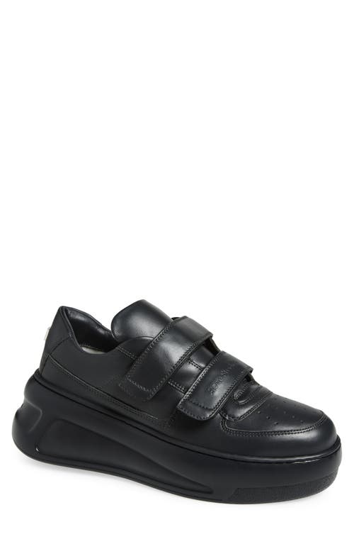 Acne Studios Steffey U Friend Platform Sneaker In Gray