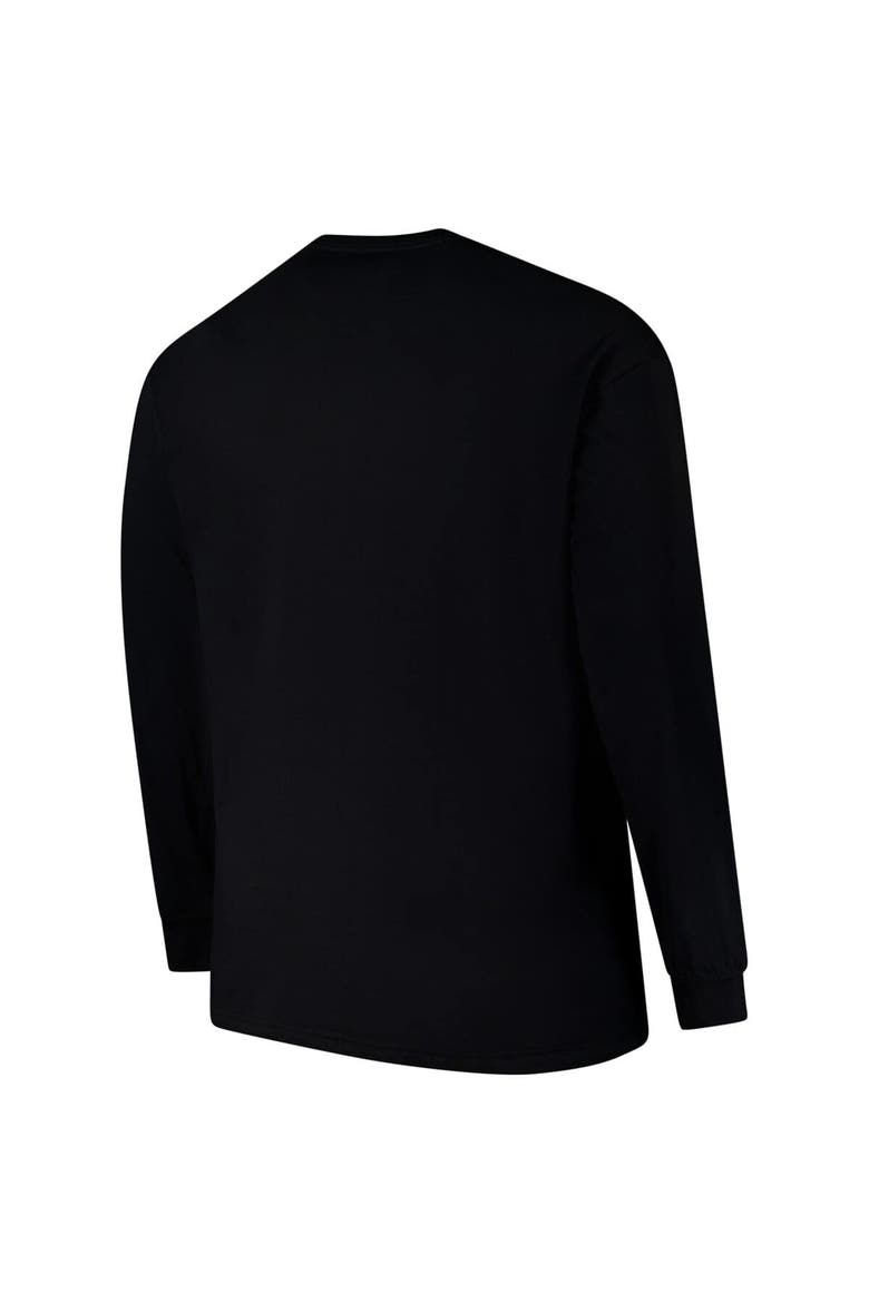 Men's Profile  Black Seattle Seahawks Big & Tall Pop Long Sleeve T-Shirt, Alternate, color, Black