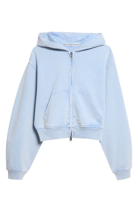 Hotfix Cotton Zip Hoodie