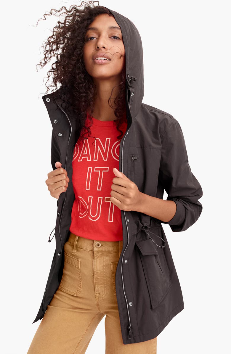 J.Crew Perfect Raincoat, Alternate, color, 