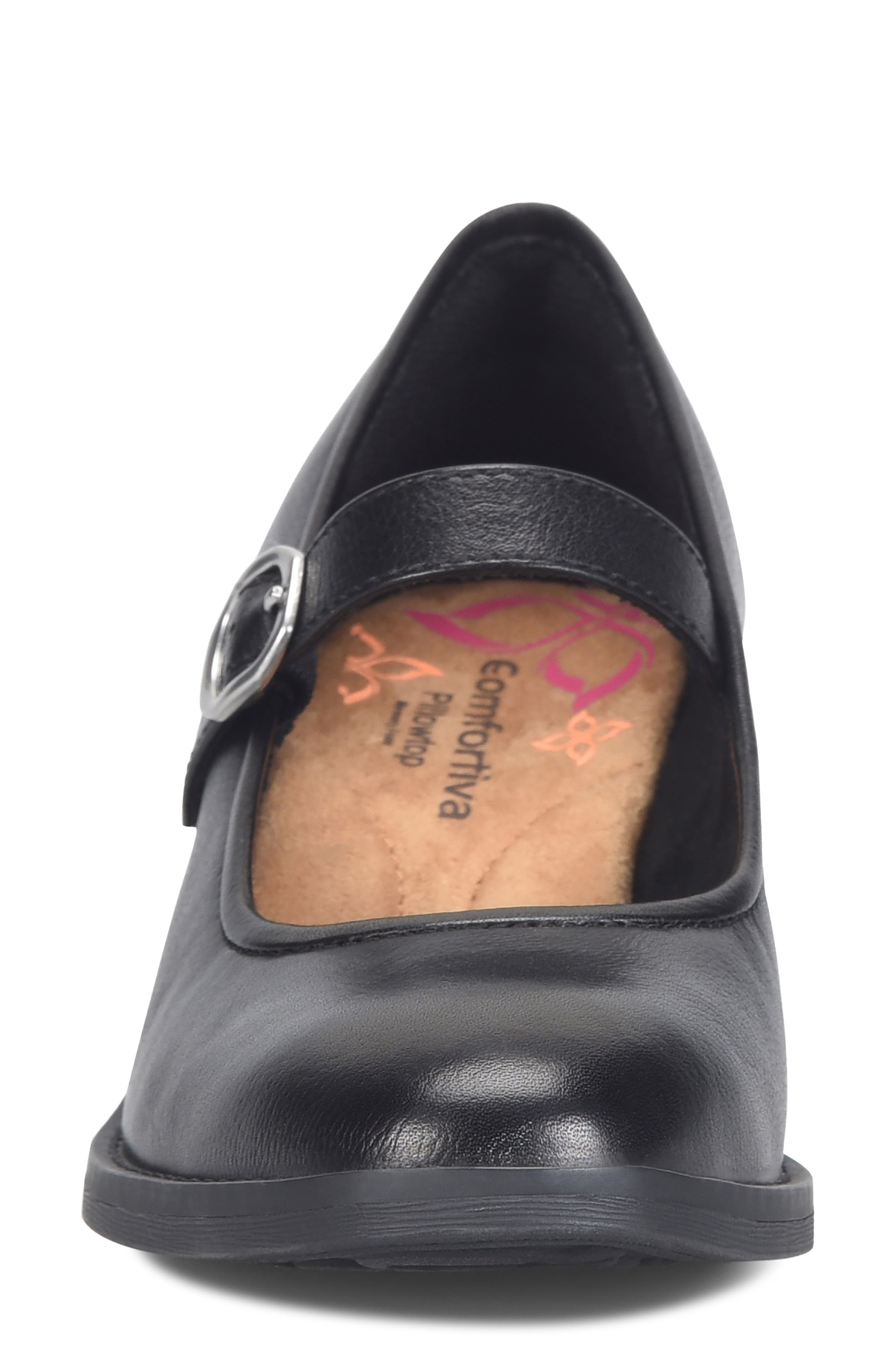 Comfortiva Harley Mary Jane Pump, Alternate, color, Black