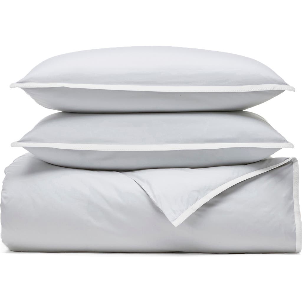 Boll & Branch Framed Percale Duvet Cover & Shams Set