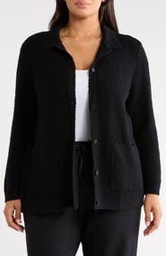Eileen Fisher Cotton & Cashmere Blend Cardigan