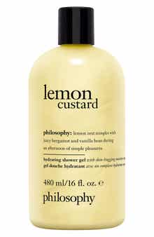 philosophy lemon custard shampoo, shower gel & bubble bath
