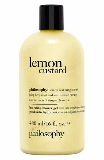 philosophy lemon custard shampoo, shower gel & bubble bath