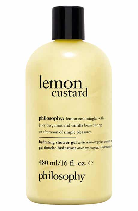 philosophy lemon custard shampoo, shower gel & bubble bath