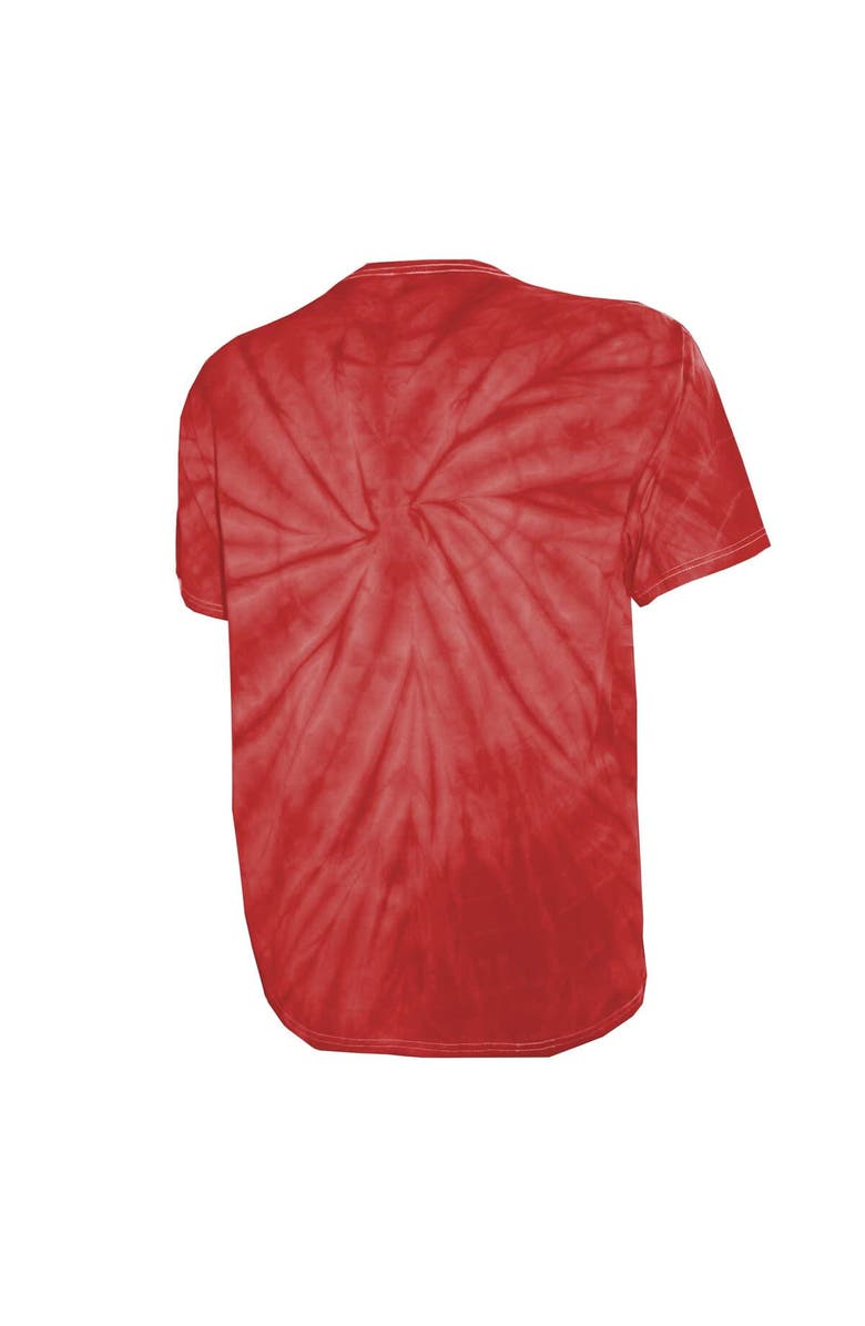 STITCHES Unisex Stitches Red Las Vegas Aces 2023 WNBA Finals Champions Tie-Dye T-Shirt, Alternate, color, 